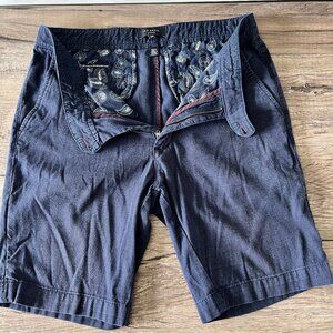 dark blue Ted Baker shorts size 30